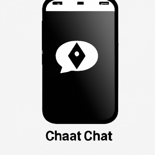 An image that portrays a smartphone screen displaying a suspicious chat conversation, with a tense atmosphere