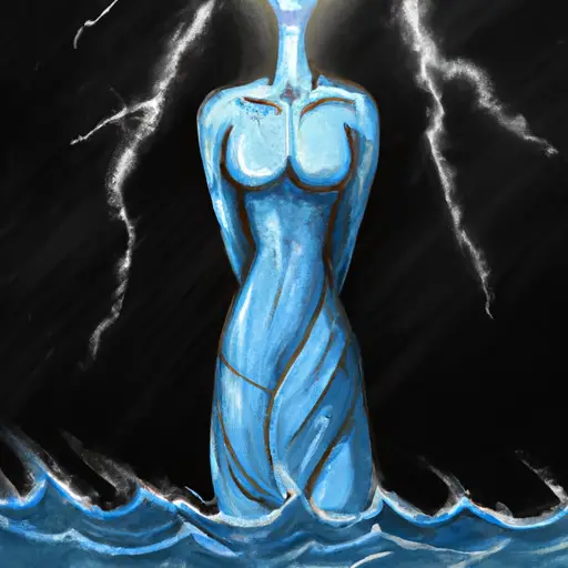 An image depicting a person standing tall amidst a stormy sea, shielding themselves with an unbreakable shield of self-love, while rays of inner strength and resilience emanate from their core