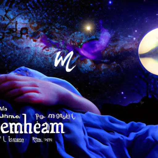 An image capturing the essence of techniques for remembering dream text: a serene night scene with a sleeping figure immersed in a vivid, swirling galaxy of letters, gently reaching out to grasp them