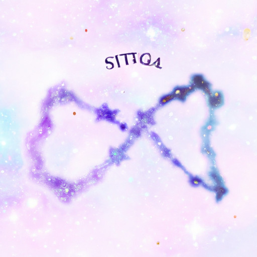 An image depicting two entwined constellations: one representing Sigma Horoscope and the other symbolizing Love Compatibility