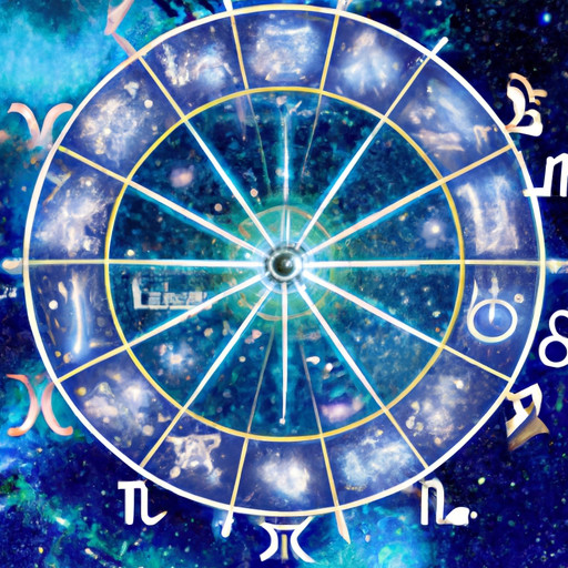 An image showcasing the celestial beauty of the Sigma Horoscope: a radiant zodiac wheel, adorned with intricate constellations and shimmering stars, capturing the cosmic energy that guides us through the astrological realm