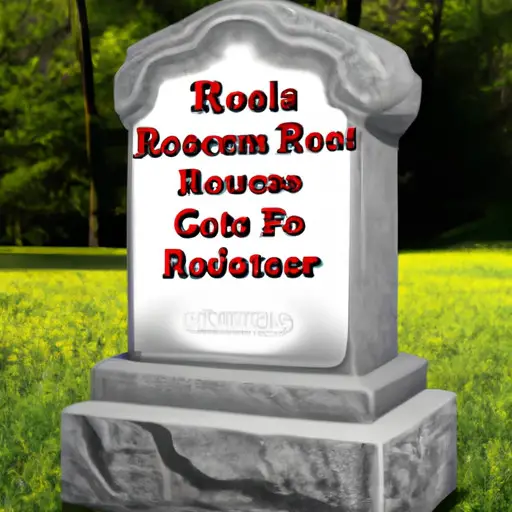 A humorous image depicting a graveyard with tombstones, each labeled with comical nicknames for exes