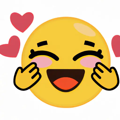 An image showcasing the cutest and most playful emoji mashups for expressing love