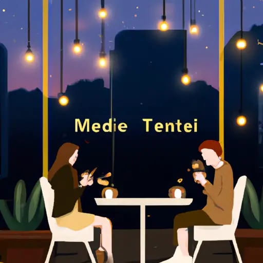 An image showcasing two individuals happily engaged in a deep conversation over coffee, surrounded by a cozy ambiance and soft glowing lights, symbolizing the potential success of Elite Singles in fostering meaningful connections