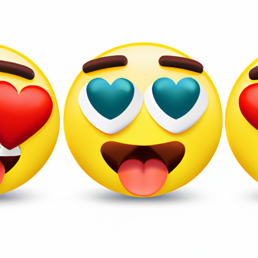 An image showcasing the heart eyes emoji in various cultural contexts
