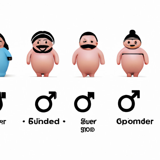 An image showcasing the evolution of gender representation in emojis, focusing on the Pregnant Man emoji