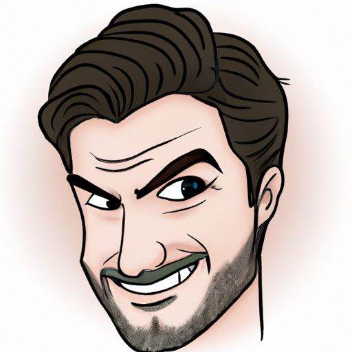 An image depicting a guy with a mischievous smile, one eyebrow raised, and a subtle wink, showcasing the complexity of a guy's winky face and the playful, suggestive undertones it may convey