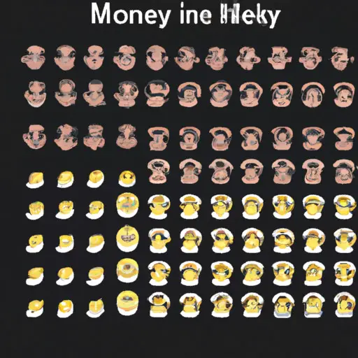 An image featuring a progression of monkey emojis, starting from the earliest representation in ASCII art to the present-day highly detailed and animated version