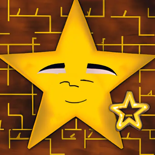 An image showcasing a golden star emoji against a backdrop of ancient hieroglyphics, symbolizing the historical significance of the star emoji