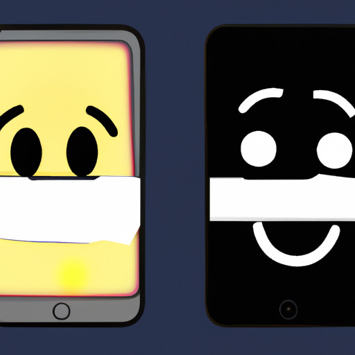 An image depicting a smartphone screen split in half: on the left, a smiling emoji symbolizing a successful match on Facebook Dating, and on the right, a puzzled emoji representing confusion in understanding its meaning