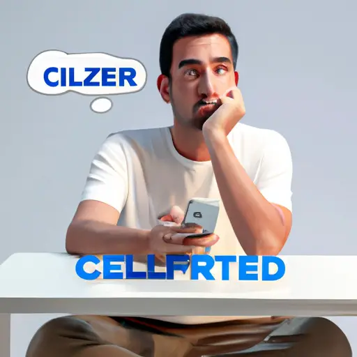 An image that portrays a person sitting by a phone, anxiously waiting, while their ex's name appears on the caller ID