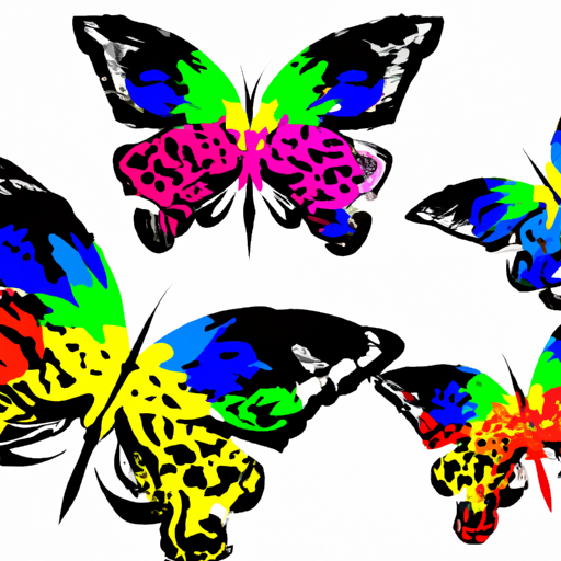 An image showcasing the diverse butterfly symbolism in various cultures