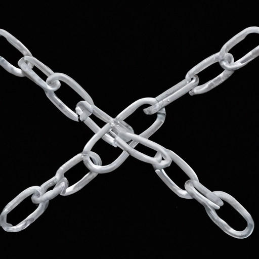 An image featuring a tangled web of intertwined chains, symbolizing control patterns in relationships