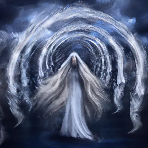 An image that showcases a serene individual standing tall amidst a swirling storm of unanswered messages, demonstrating the power of choosing grace over retaliation