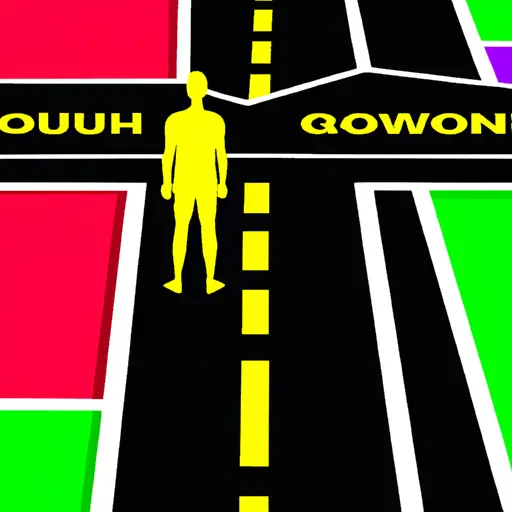An image of a person standing at a crossroad, with one path depicting education and personal growth, adorned with vibrant colors and opportunities, while the other path remains dull and stagnant