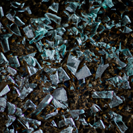 An image that portrays the aftermath of shattered glass, symbolizing a broken trust