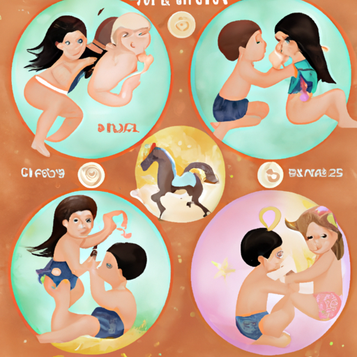 An image that showcases the diverse parenting styles of each zodiac sign