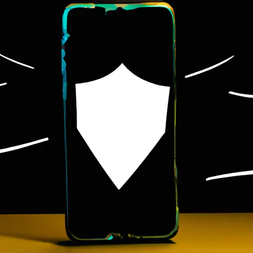 An image of a smartphone with a strong, impenetrable shield wrapping around it, symbolizing the power of app restrictions