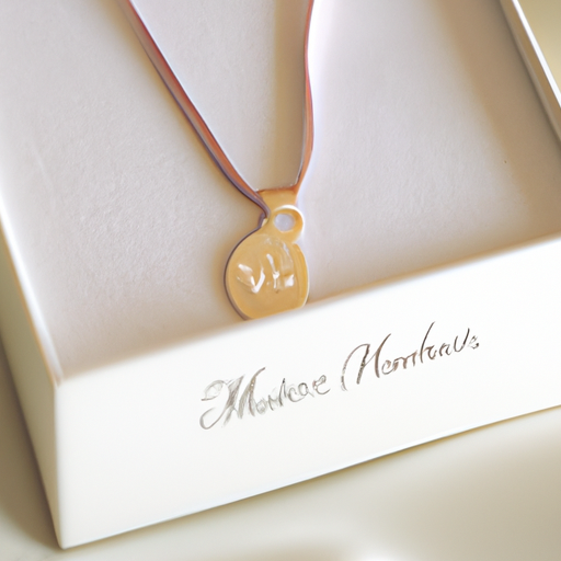 An image showcasing an elegant, gold pendant necklace featuring a delicate baby footprint charm, personalized with the name of the mother-to-be