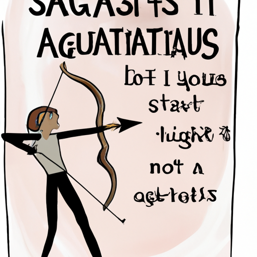 An image that captures the essence of Sagittarius' unapologetic honesty through humor