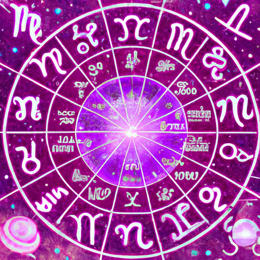 An image showcasing the twelve zodiac signs placed within the 6th house of astrology